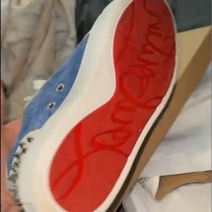 Christian Louboutin  shoe size is 7.5